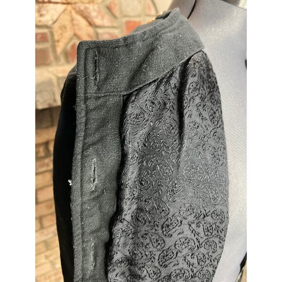 Jacket embroidered cat funky glass buttons - Picture 10 of 13